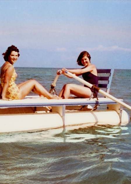 Pedalo bibione pineda anni 60