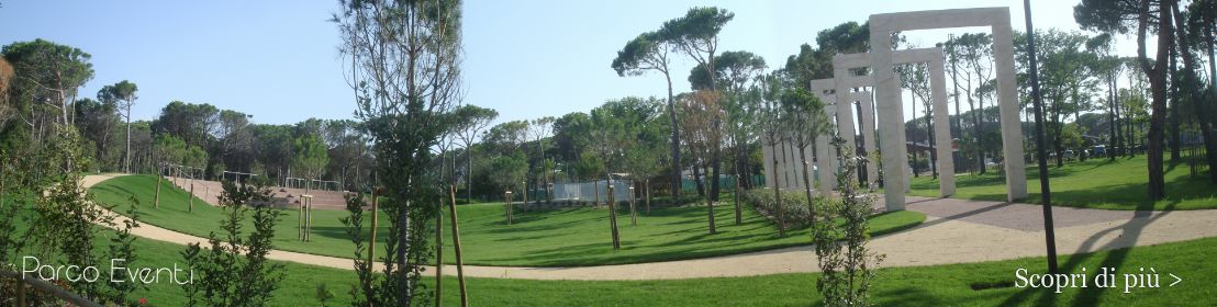 foto parco eventi Bibione Pineda