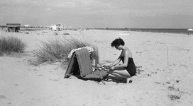 Basgnante spiaggio  bibione Pineda 1963.jpg